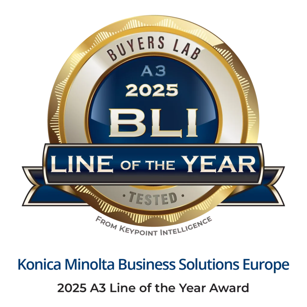 Konica Minolta – BLI 2025 A3 Line of the Year