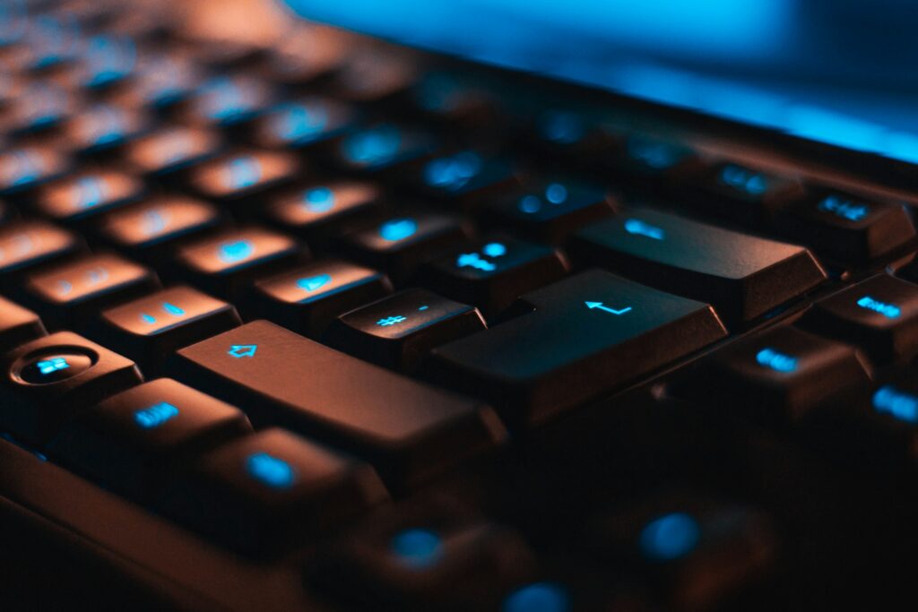 Clavier d’ordinateur rétroéclairé – informatique professionnelle BSI